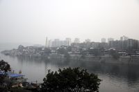 허촨 구의 푸강 남안 지역