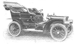 아메리칸 심플렉스 사의 투어링 카(1906년)