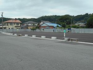 버스 승강장 (2017년 8월)