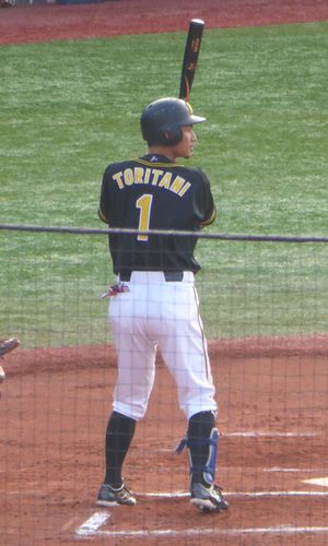 타격 폼 (2018년 9월 16일, 요코하마 스타디움에서)