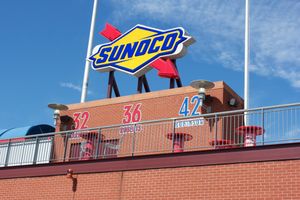 필라델피아 필리스의 홈구장인 시티즌스 뱅크 파크에 있는 서노코 간판