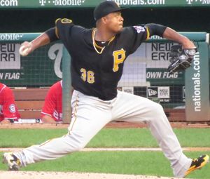 피츠버그 파이리츠 시절(2014년 8월 17일)