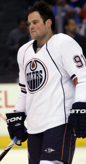 2010년 4월, 에드먼턴 오일러스에서 뛰는 컴리