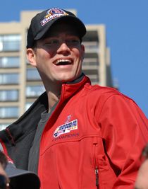 2007년 월드 시리즈 우승 퍼레이드에 참석한 엡스타인