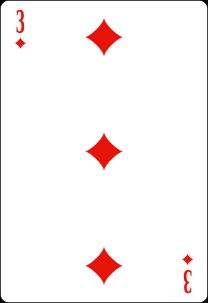 숫자 3카드