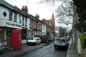 세인트 피터스 교회로 이어지는 리딩 스트리트