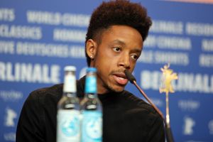 2016년 2월 베를린 국제 영화제에서 브릿-깁슨