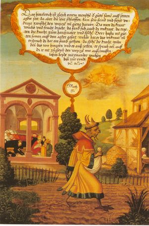 원수가 가라지를 뿌림