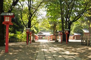 와시노미야 신사 경내 (2012년 7월 4일 촬영)