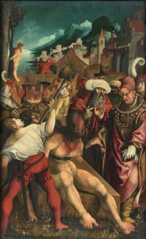 악마와 함께 있는 성 크리스토퍼의 대가, c. 1515, 성 크리스토퍼의 순교