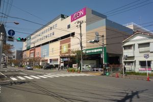 자동차 학교가 병설된 이온 구리하마점