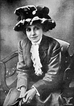 1912년의 "비타그래프 걸"