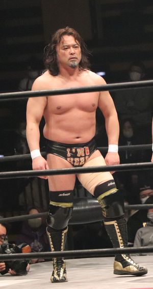 2020년 Wrestle-1의 마지막 이벤트 중 하나인 레슬 워즈에서의 하야시