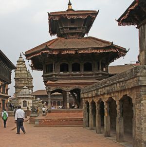 1987년 복원된 후의 Chyasilin Mandap