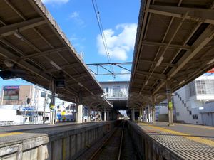 2014년 10월, 역 플랫폼