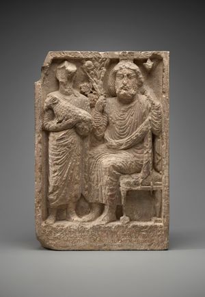 아도니스 신전의 아르수 신 부조