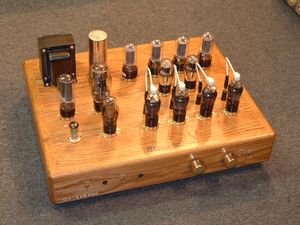 소형 신호관 대신 모든 전력관을 사용하는 프리앰프 설계