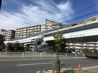 후추 가도와의 입체 교차 지점(2019년 9월 22일)