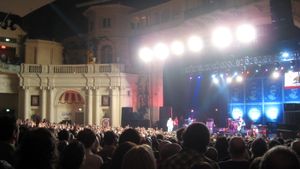 강당(auditorium)의 일부인 이탈리아 르네상스 내부