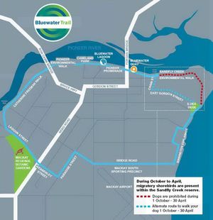 매카이 블루워터 트레일 - 걷기 및 자전거 타기 장려