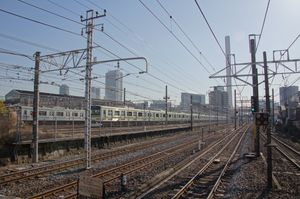 JR 동일본 이케부쿠로 차량기지 (2012년 2월)