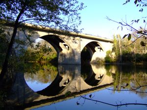 Scioto 강을 건너는 주간 고속도로 161번