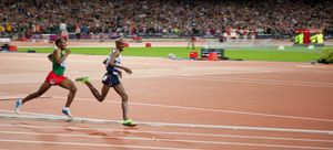 런던 올림픽 10,000m 결승전에서