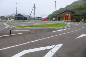 역 앞 로터리 (2021년 9월)