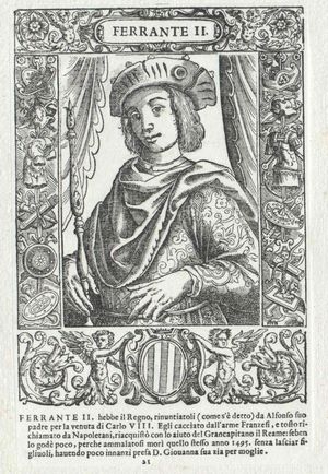 사후 페르디난도 판화, c. 1600-1700.