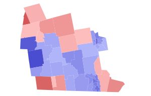 힐즈버러군(뉴햄프셔주)의 투표 구역별 2020년 대선 결과