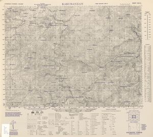 우라이 지역을 포함하는 지도 (1944)