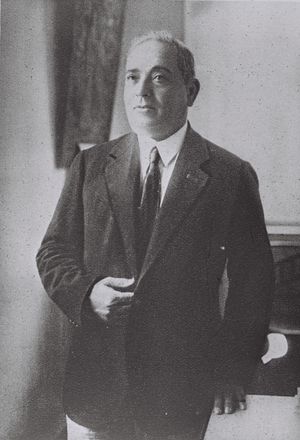 메이르 디젠고프 (1861-1936), 초대 텔아비브 시장, 이스라엘.