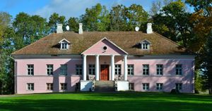 Järlepa manor house in Estonia.