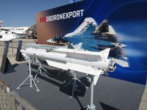 2023 두바이 에어쇼에서 전시된 RVV-MD2 모형