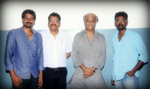 라지니칸트, K. S. 라비쿠마르, 코차다이얀 연출팀 멤버인 소리야프라탑 S, 라지쿠마르