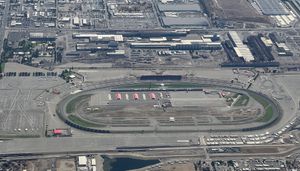 폰태나 외곽에 위치한 오토 클럽 스피드웨이 (2021년)