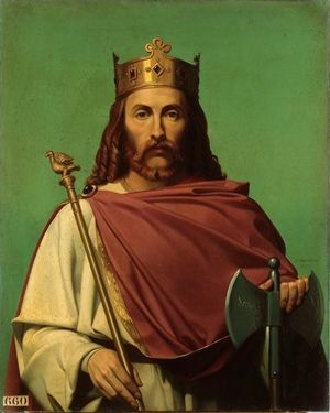 킬페리크 1세의 현대 초상화