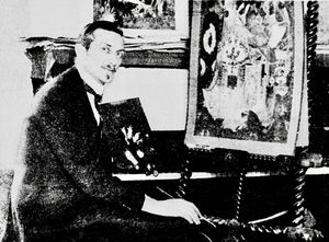 존 데너의 아버지, 예술가 랄프 르로이 포컴, 1920