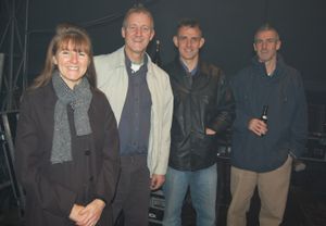 2008년 11월 벨기에 니벨에서 공연 후의 밴드