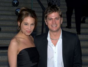 토마스와 그의 아내 마리솔이 2010년 트라이베카 영화제에 참석했다.