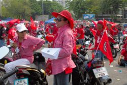 2010년 3월 28일 방콕 시위대