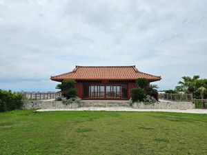 전통 도장 – 슈레이노 야카타(Shurei no yakata), 가라테 회관 – 일본 오키나와현 나하 근처의 토미구스쿠