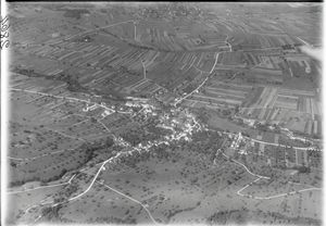 발터 미텔홀저 (1922)가 촬영한 500m 상공에서의 항공 사진