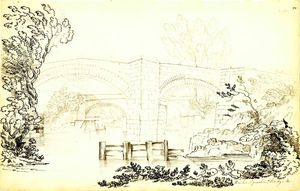 1807년 이웰 강 위의 바톤 수로교