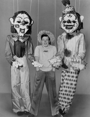 1956년 추수감사절 퍼레이드 당시 지미 도드