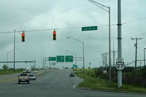 인디애나주 포트웨인에서 I-69/US 24/US 30과의 교차로에 있는 US 27의 북쪽 종점