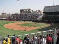 2008년 MLB 차이나 시리즈 당시의 야구장.