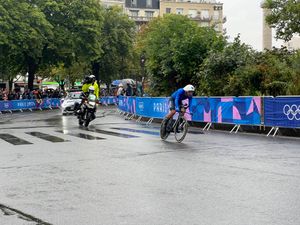 타임 트라이얼 중