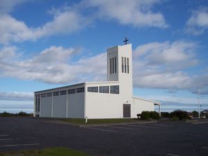 호픈의 교회(Hafnarkirkja), 호픈(Höfn)