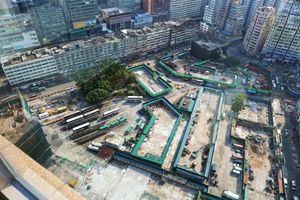 재개발 중인 유만 스퀘어